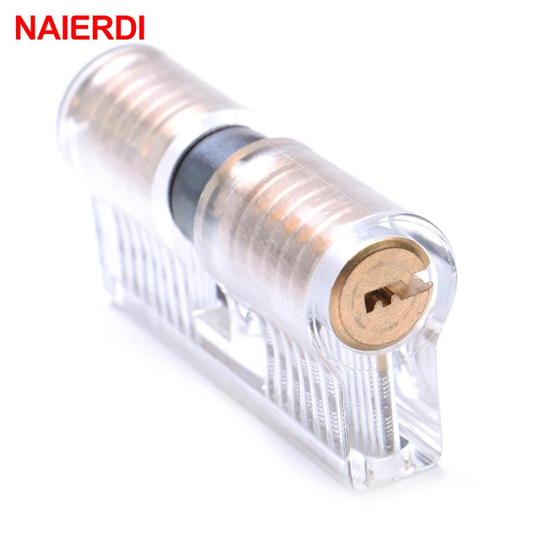 NAIERDI Cutaway Practice Cylinder with Keys – image 2