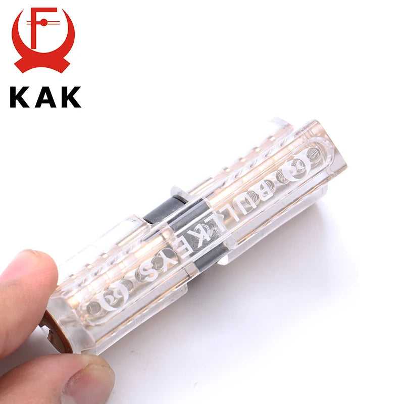KAK Cutaway Practice Cylinder – Brass Core, Visible Pins – image 4