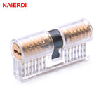NAIERDI Cutaway Practice Cylinder with Keys – image 4