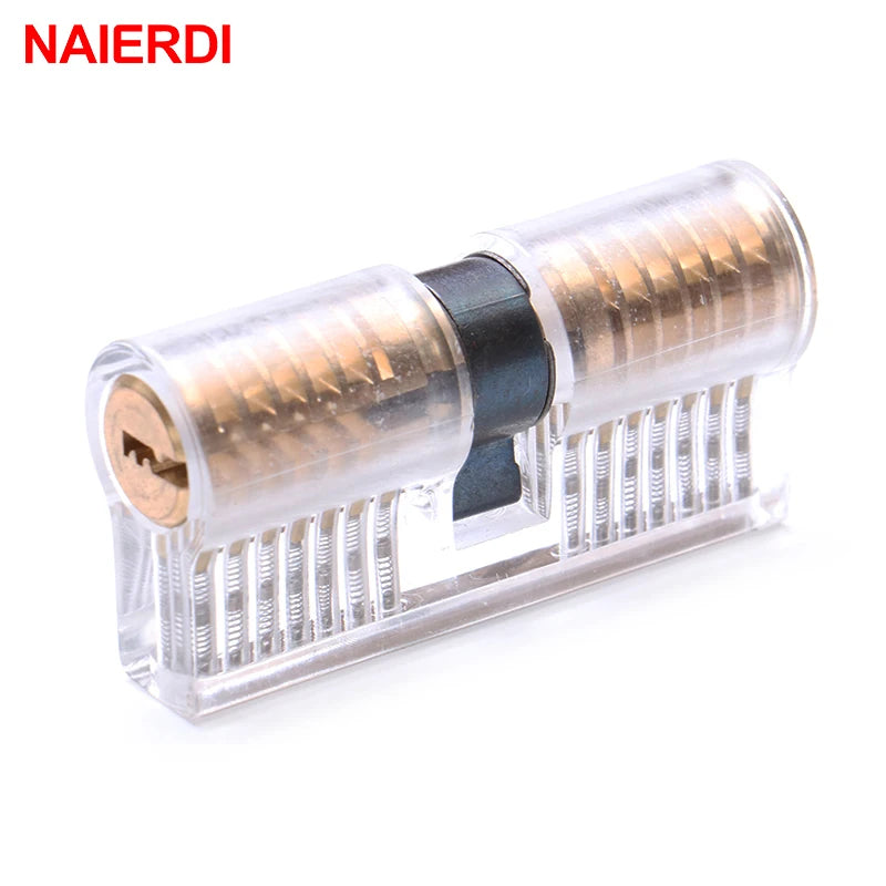 NAIERDI Cutaway Practice Cylinder with Keys – image 4