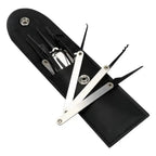 Starter Lock Pick Set – 15 Picks + Transparent Padlock + Pouch – image 7
