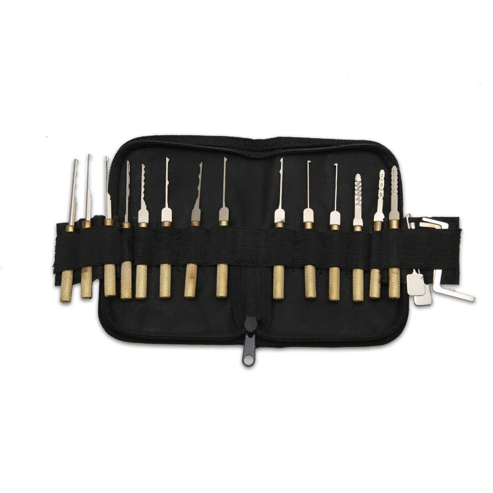 Dimple Lock Pick Set – 18 Pieces (Kaba-style Flag Picks)