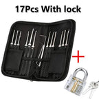 Lock Pick Set with Transparent Locks – 6 Configurations – image 3