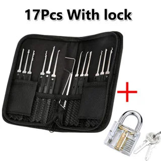 Lock Pick Set with Transparent Locks – 6 Configurations – image 11