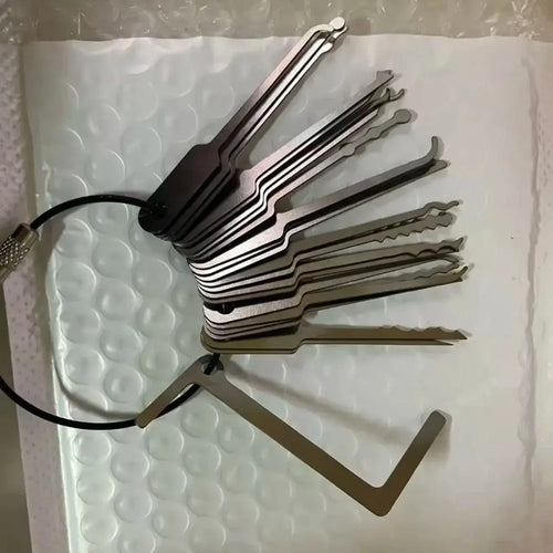 22-in-1 Jiggler Key Set for Wafer Locks and Padlocks – image 8