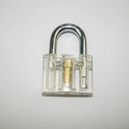 Transparent Disc Detainer Practice Padlock