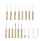 Dimple Lock Pick Set – 18 Pieces (Kaba-style Flag Picks) – image 3