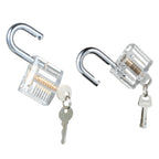 Practice Lock Set – 8 Transparent Locks (Padlocks, Cylinders, Tubular) – image 11