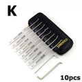 Lock Pick Set in Leather Zip Case – 10 or 24 Picks – image 22