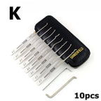 Lock Pick Set in Leather Zip Case – 10 or 24 Picks – image 22