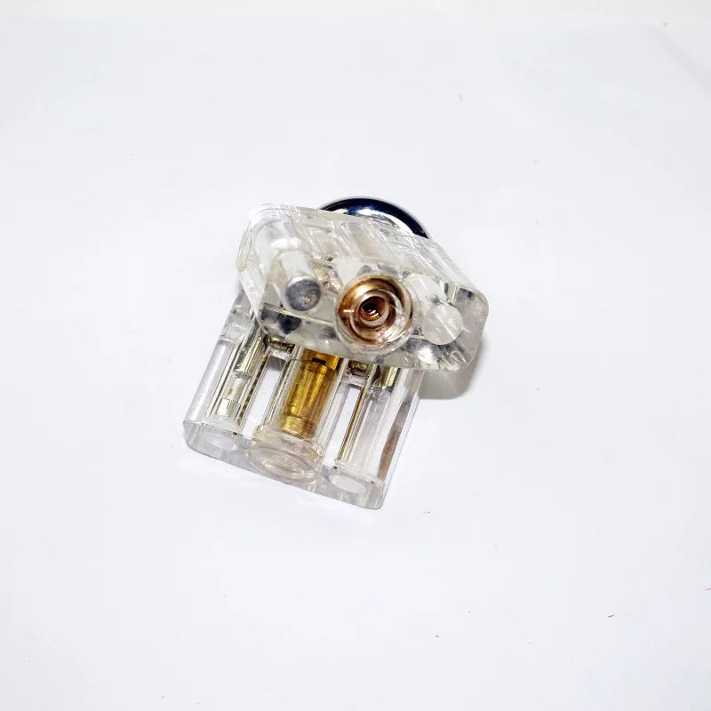 Transparent Disc Detainer Practice Padlock – image 3
