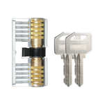 Practice Lock Set – 8 Transparent Locks (Padlocks, Cylinders, Tubular) – image 5