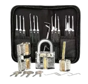 Lock Pick Set with Transparent Locks – 6 Configurations – image 9