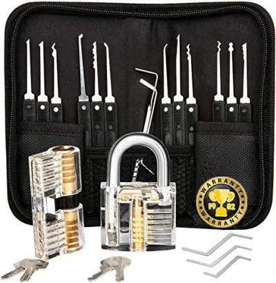 Lock Pick Set with Transparent Locks – 6 Configurations – image 4